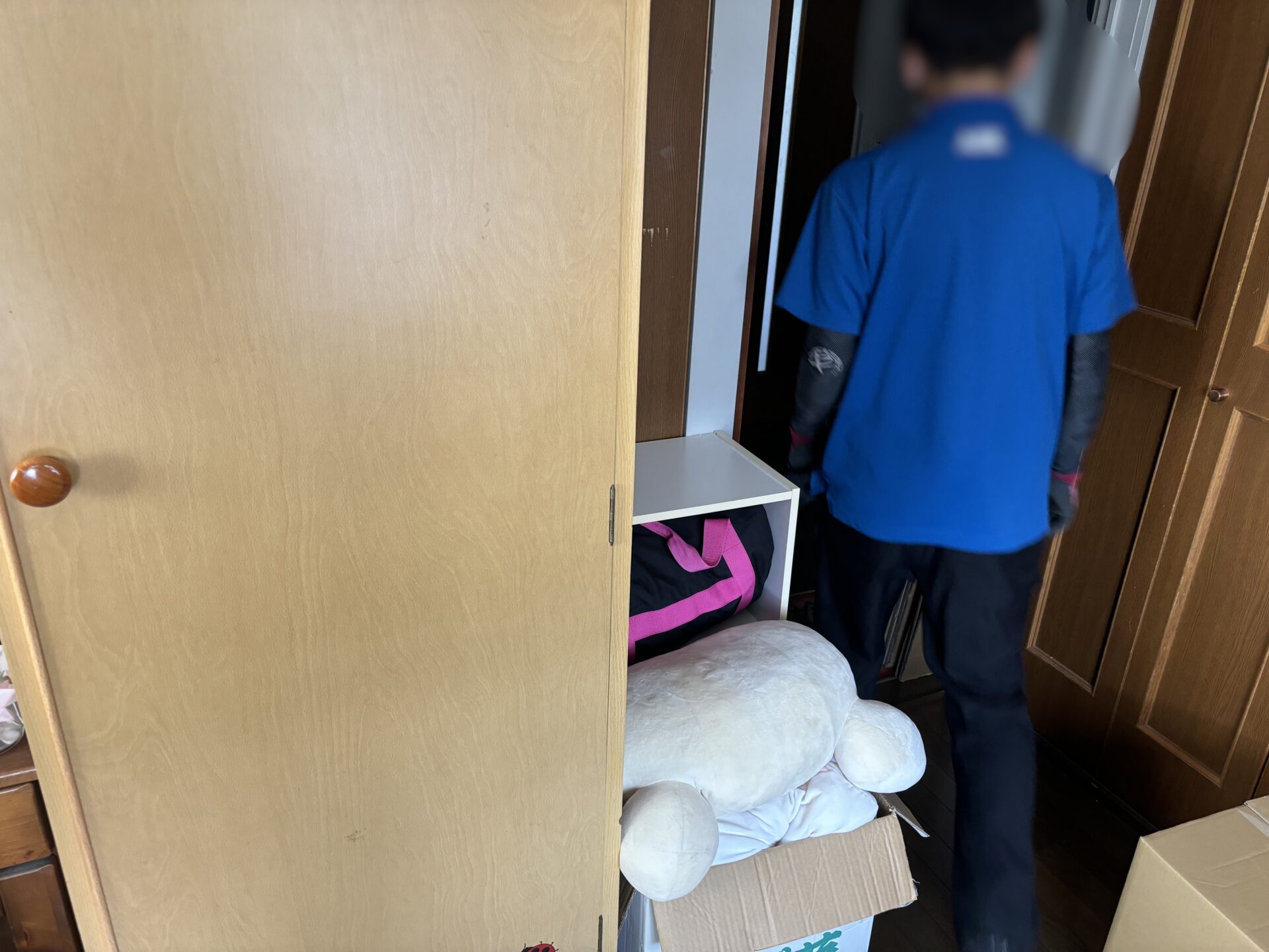 「ご実家への引越しを機に溜まった不用品を回収しました」作業写真